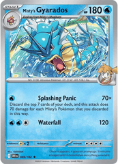 Misty's Gyarados -  Holo Rare - 049/182